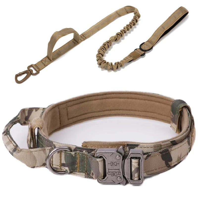 Reflekterande Hundhalsband & Koppel i Hållbart Nylon