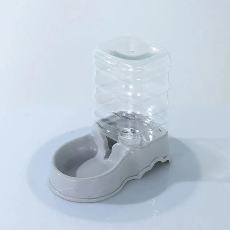 Pet automatic feeder cat drinking water bowl cat bowl dog bowl 3.8L large capacity combination grain storage barrel pet supplies