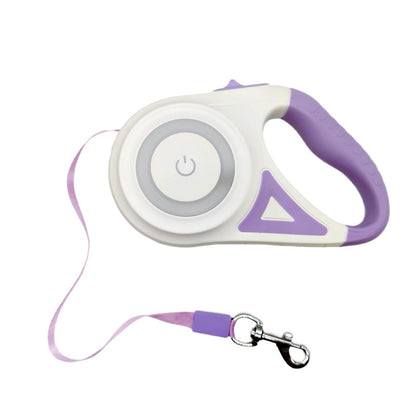 Retractable Leash with LED Light