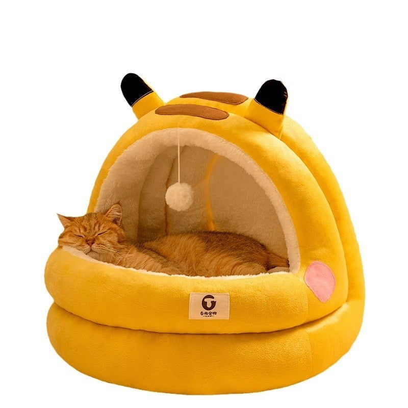 Varm Pikachu Kattbädd