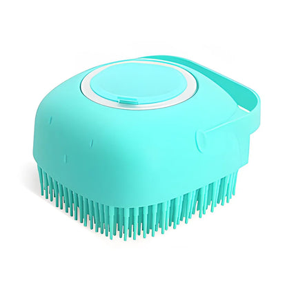 Pet Bathing Brush Soft Silicone Massager Brush Shower Gel Bathing Brush Clean Tools Comb Dog Cat Cleaning Grooming Supplies