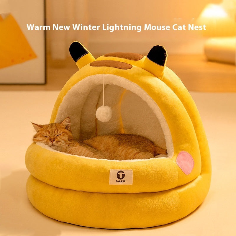 Varm Pikachu Kattbädd
